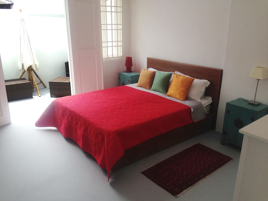 2nd bedroom and balcony