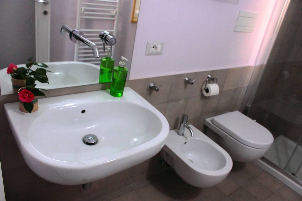bagno privato interamente ristrutturato