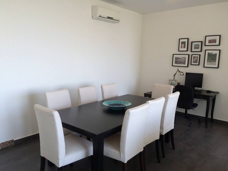 Dinning area & working desk