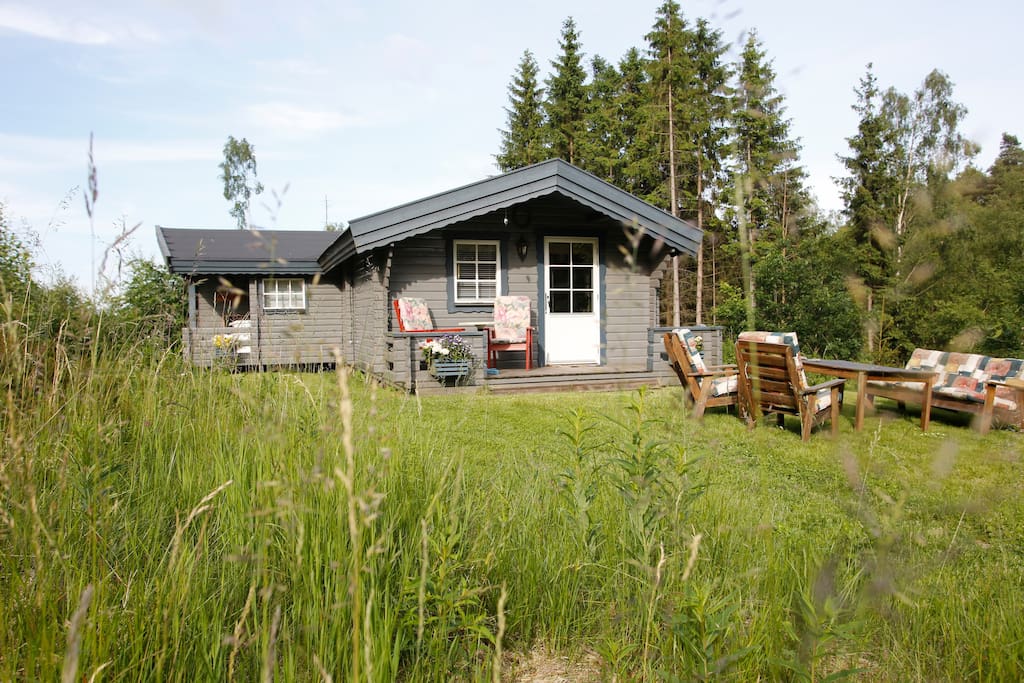 Swedish stuga (cottage) in Fladalt - Cabins for Rent in Laholm, Halland ...