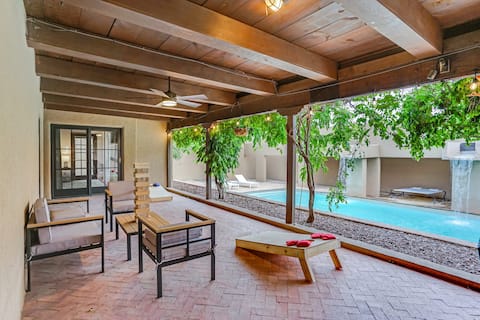 ⟫4,200 SF - Adobe - Heated Pool - Hiking - Games