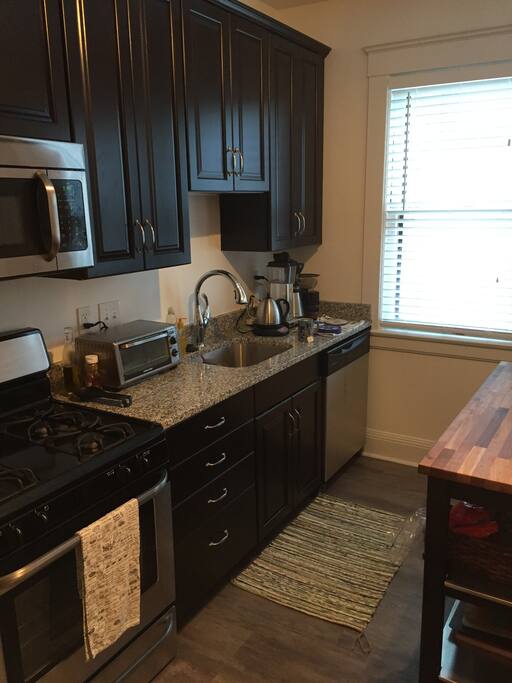 Newly updated kitchen