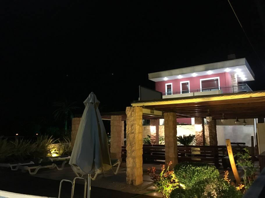 Exterior view from the swimming pool