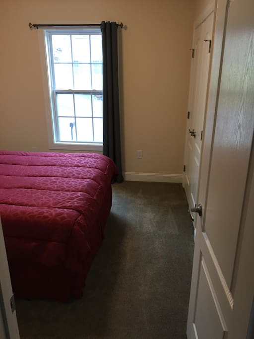 Full closet space
