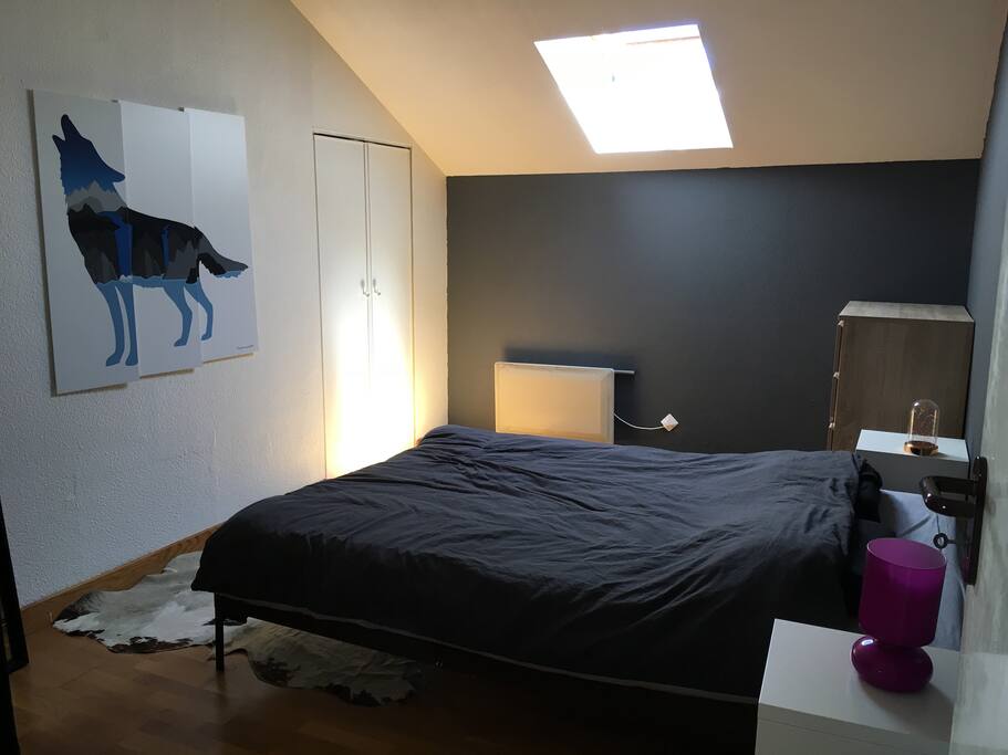 La chambre à l'étage