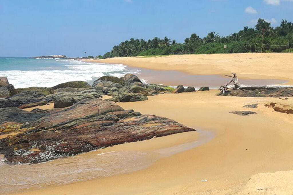 our secluded wild beach