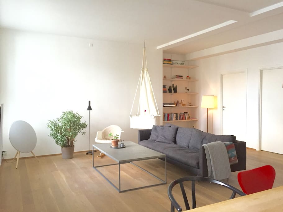 Open space living room