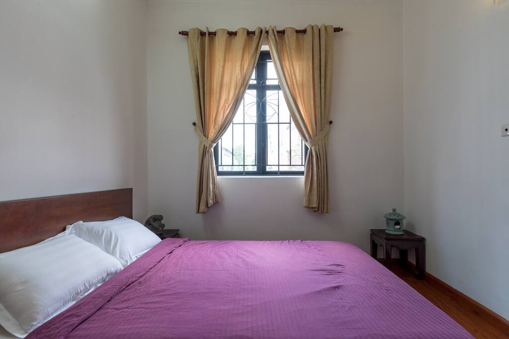 Double bed room - full of sunlight