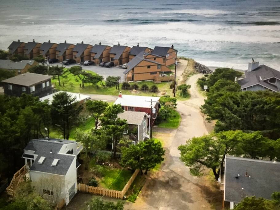 Just steps away from beach