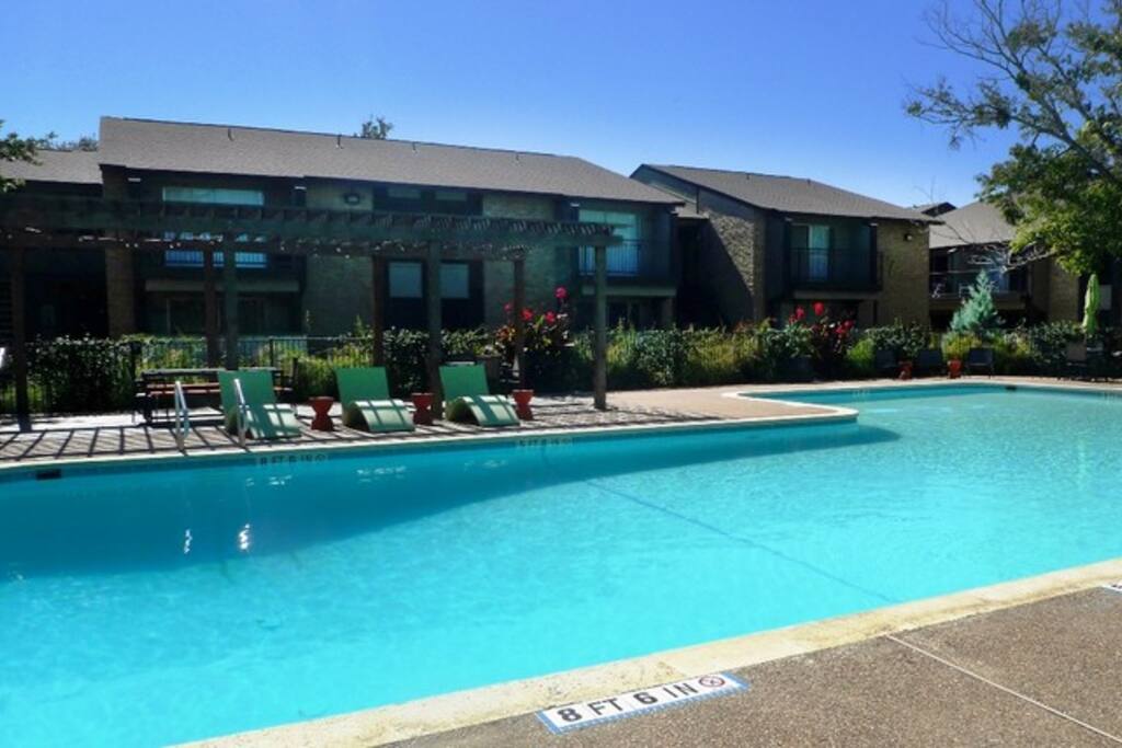 We have a large pool and its still in the 90s in Texas!