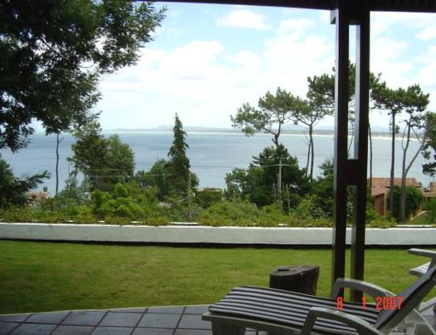 View from terrace