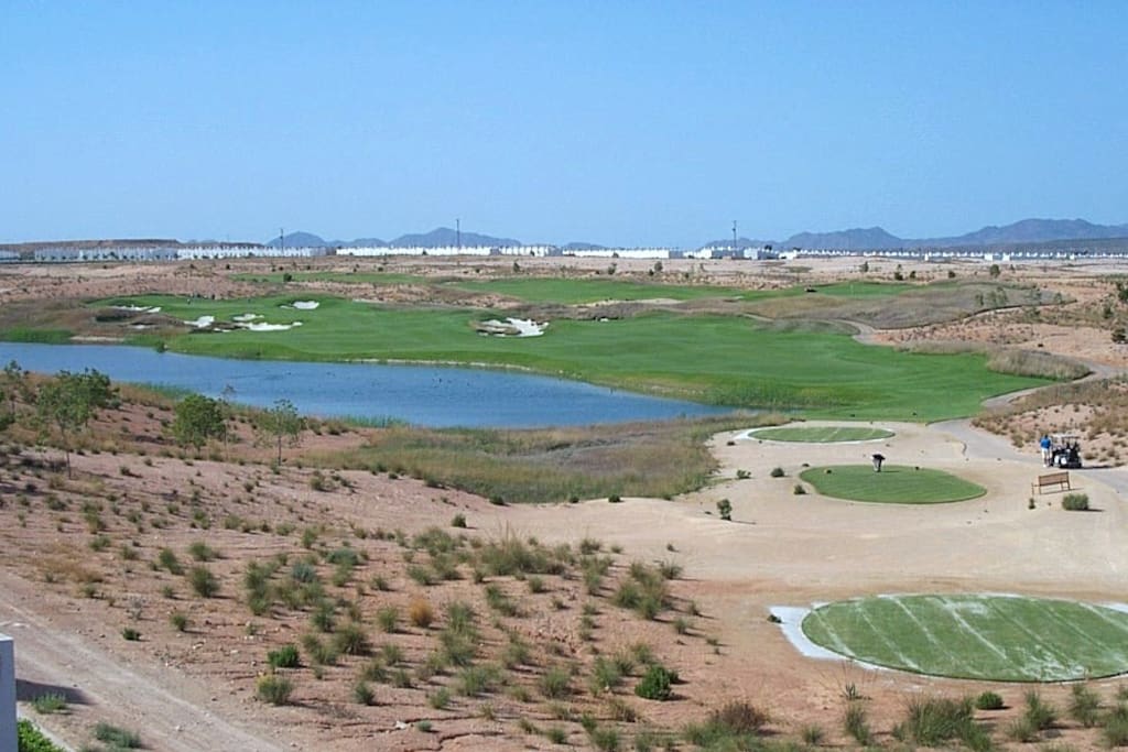 10th tee and fairway (from terrace)