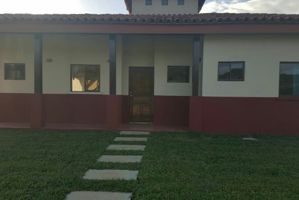 Front of the house
