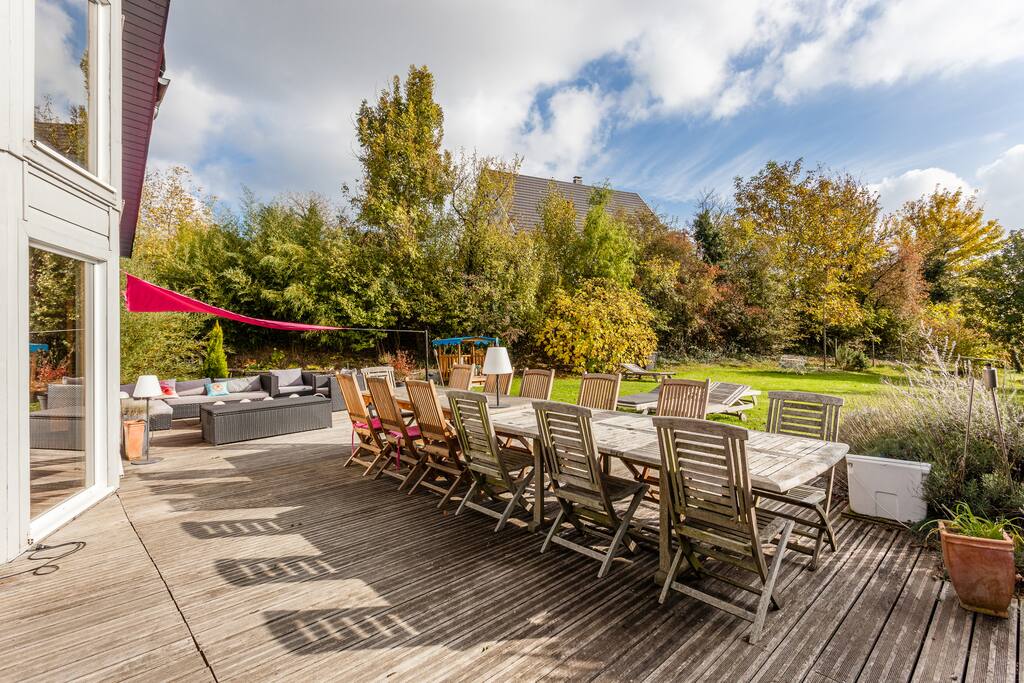 the terrace