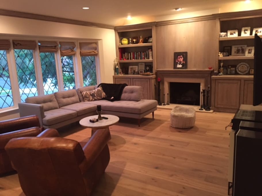 masculine living room