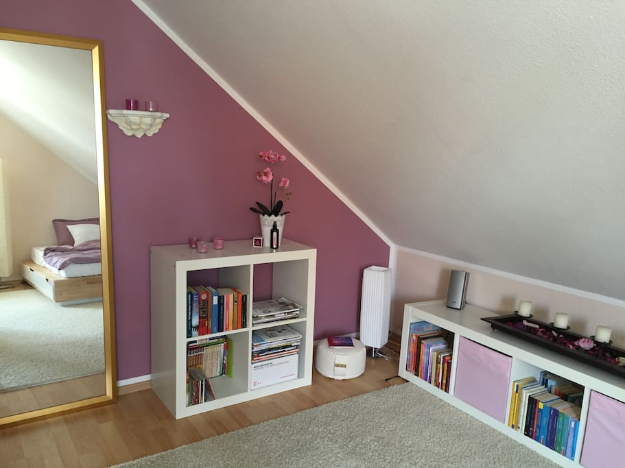 Das Wohn- & Schlafzimmer / livingroom & bedroom