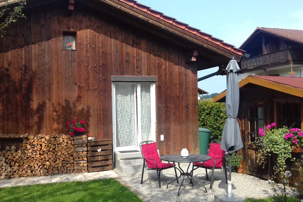 Frühstück auf der Sonnenterrasse