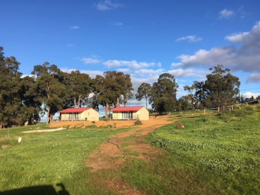 Vineyard view Chalets - Collie River Valley -Australia's Golden South West
