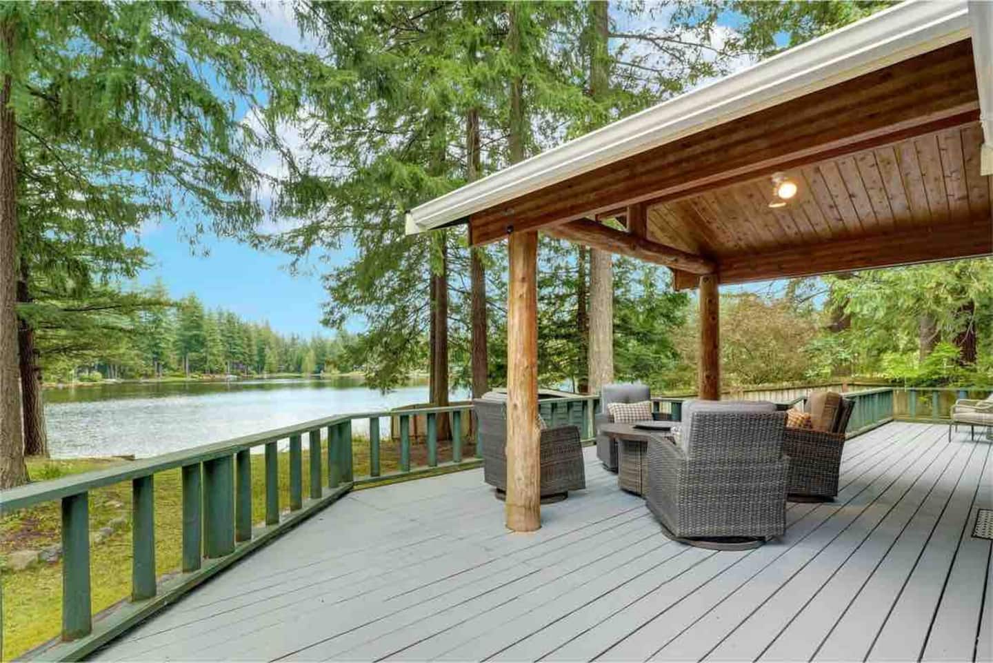 Charming Lakefront Log Cabin photo 7