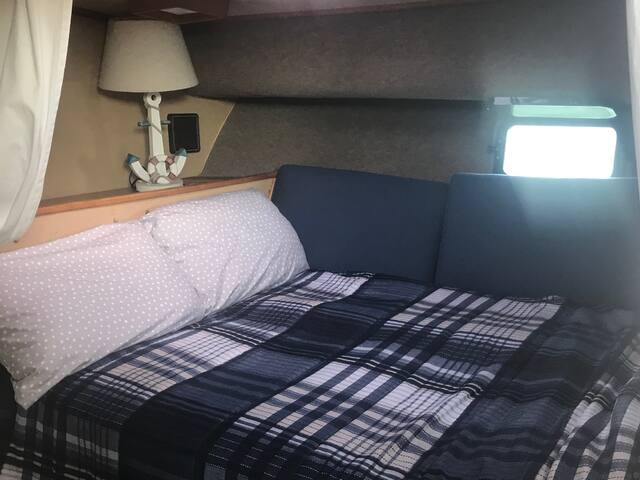 Bed and breakfast on a boat