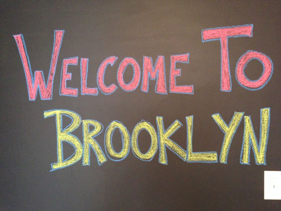 Welcome to beautiful Brooklyn!