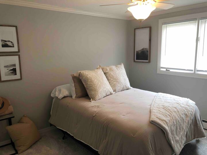 Guest bedroom 1 (Queen mattress) with large closet 