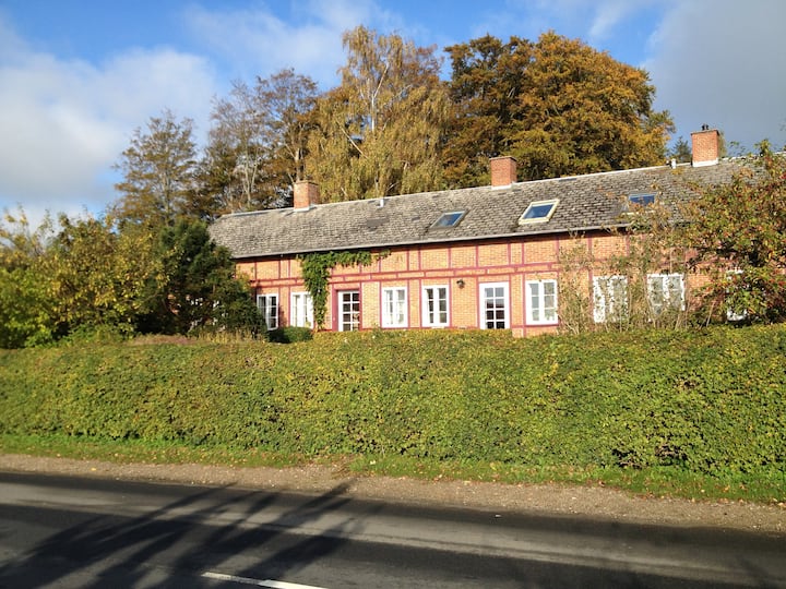 "Rosenly" the house covered with roses