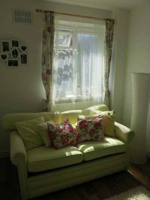 Double bedroom with pull out sofa