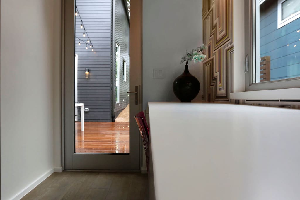 Entry work space