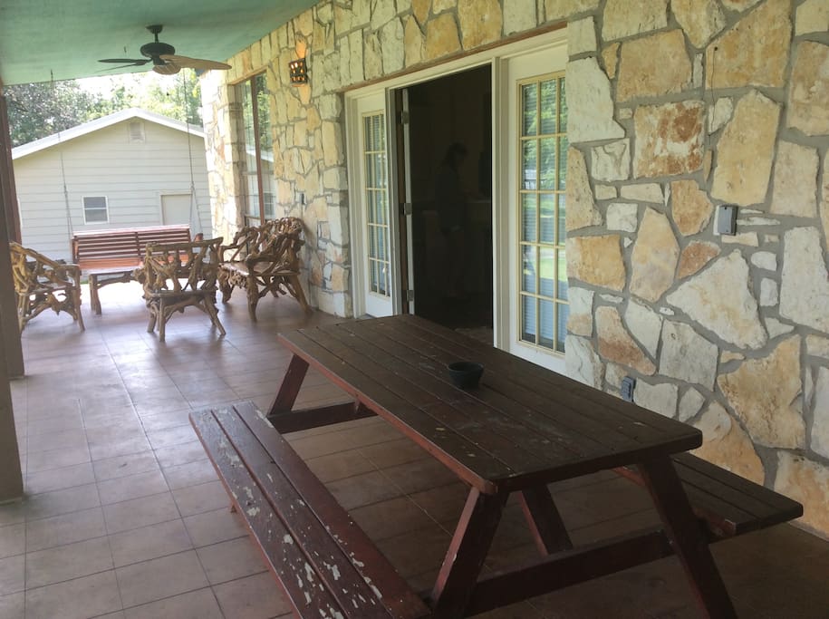 Back porch