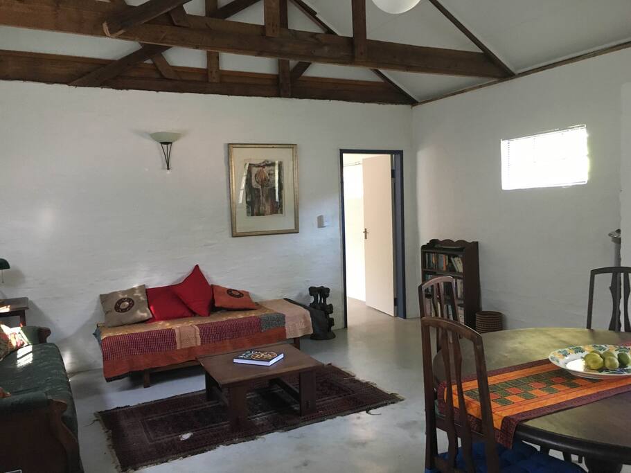 Open plan living area