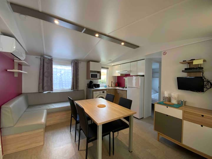 Mobil-home 3 Ch Camping 4 * Animaux Non Acceptés - Parentis-en-Born