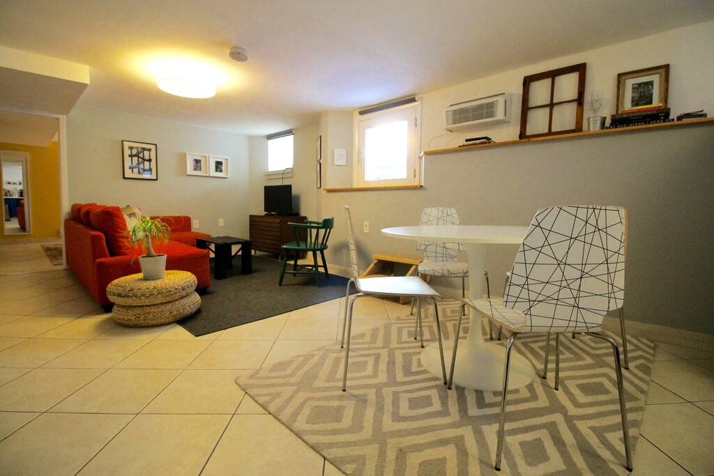 The living room