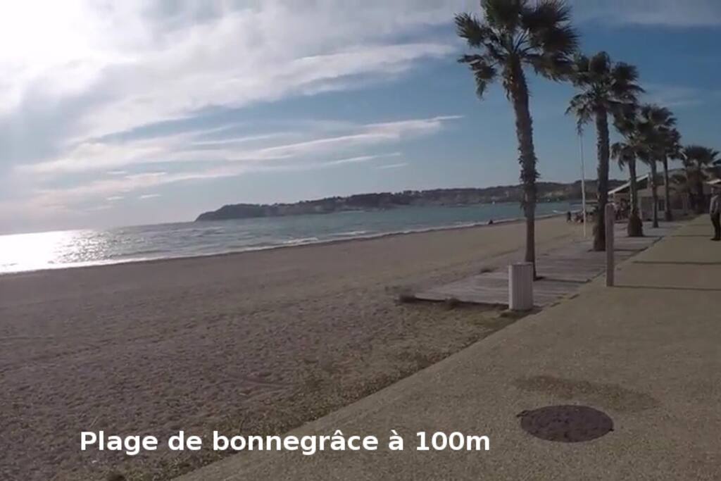 Plage à 100m