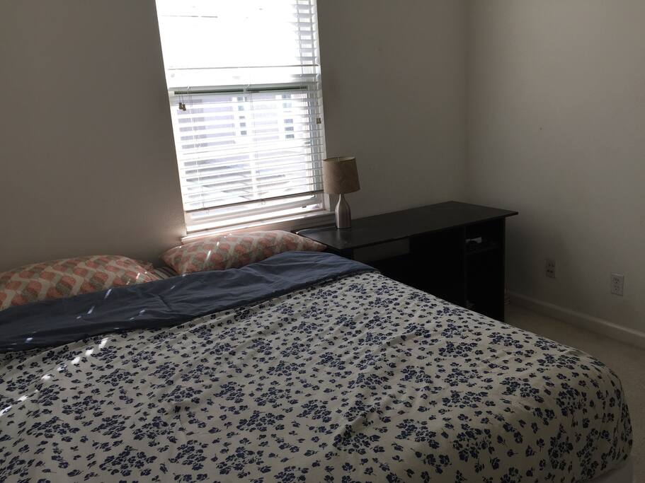 A queen size bed