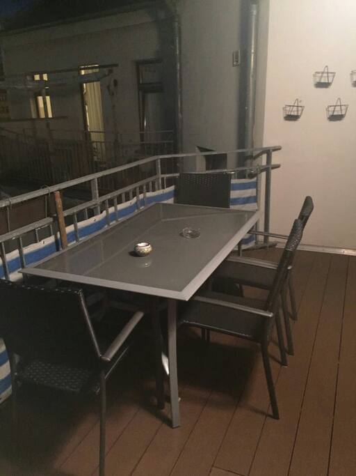 Balkon.