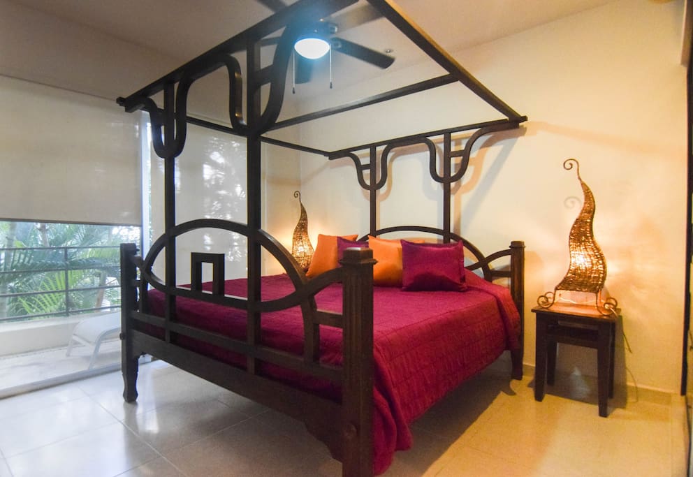 Both bedrooms have king size beds, ample closet space, and a full bathroom, each with shower.