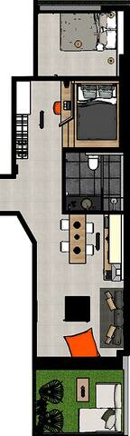 Acropolis view Athenian Orange apartment@Syntagma gallery image 3