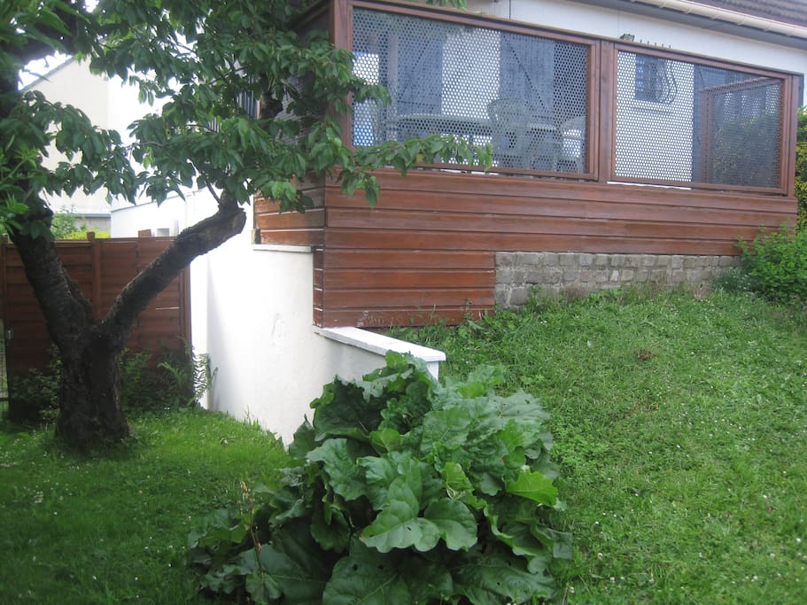 Jardin à l'avant / terrasse