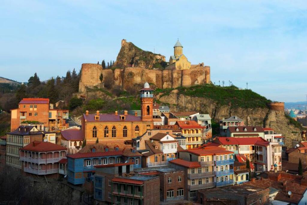 Narikala Fortess and Botanical garden is 10 min walk