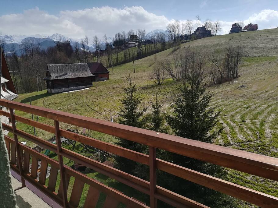 Widok z balkonu