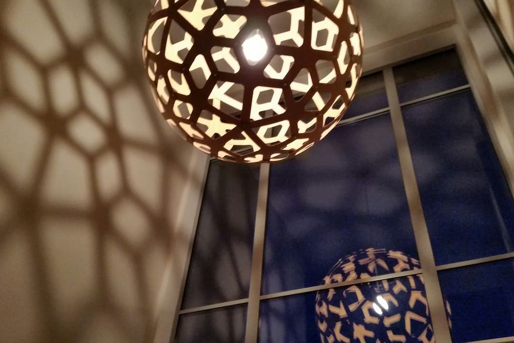 Foyer, David Trubridge Lightshade