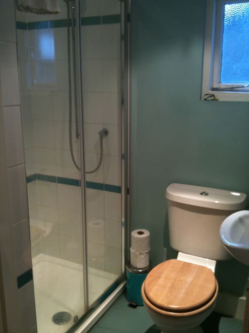 Sole use of toilet and shower-room next door