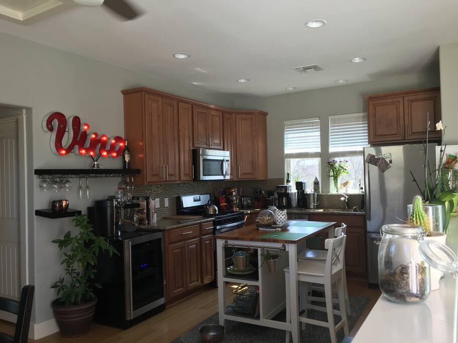 Communal kitchen-upstairs