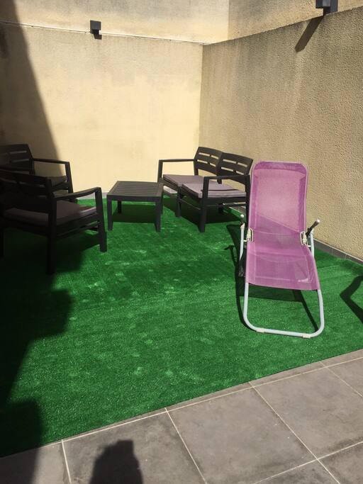 Terrasse commune