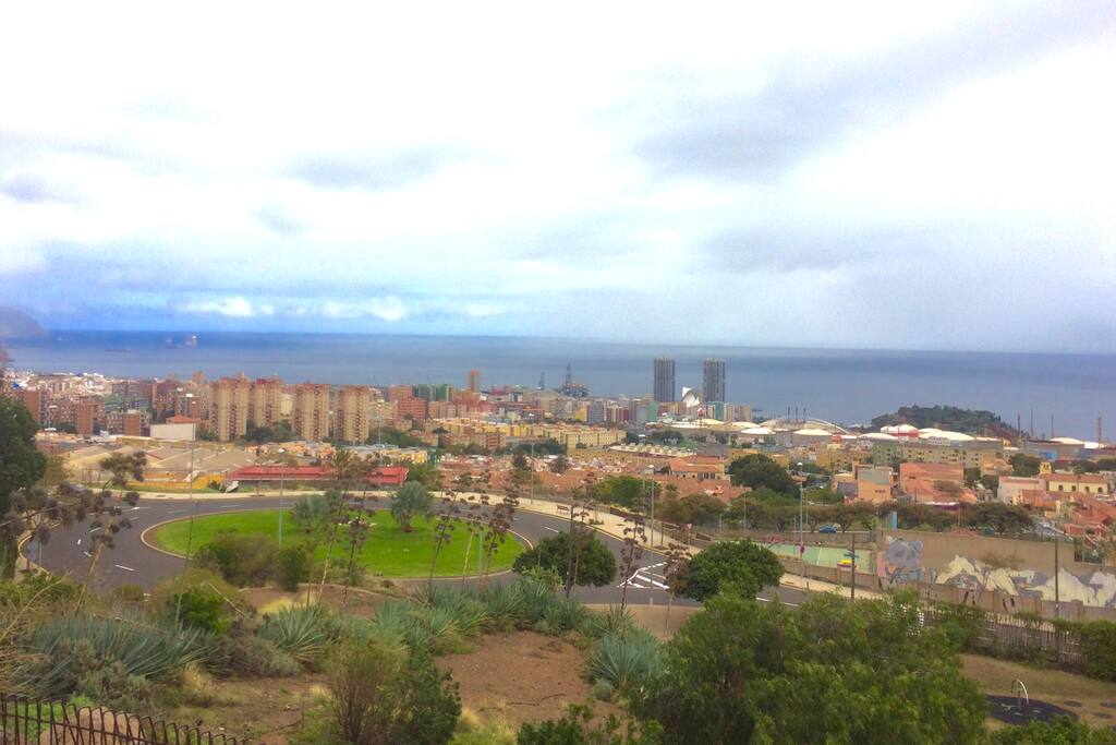 Vistas desde el Parque de los Cuchillitos de Tristan