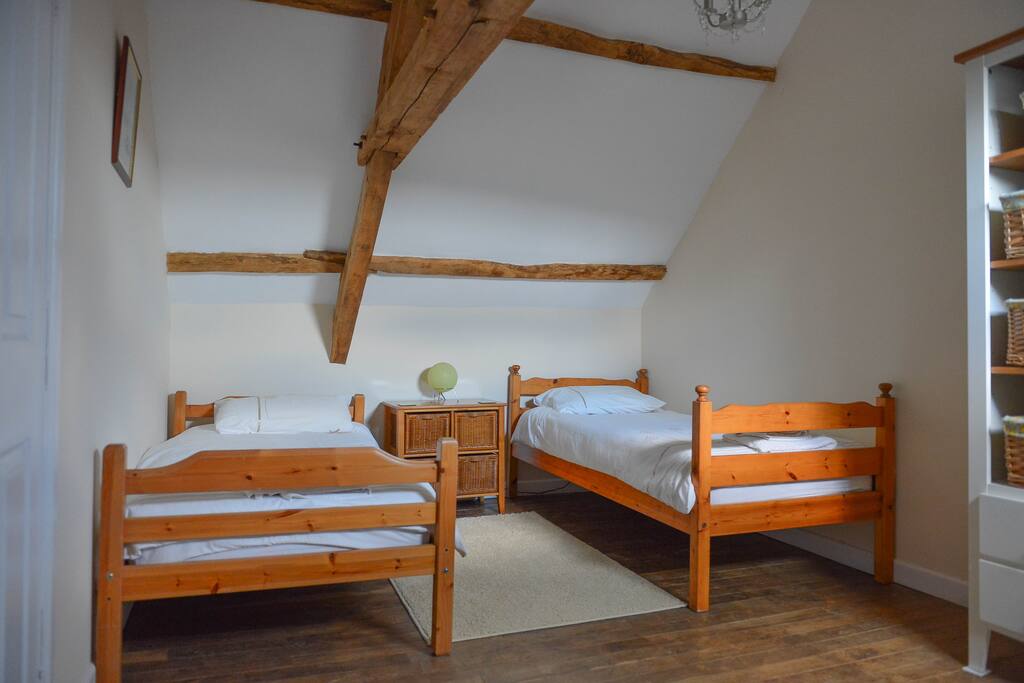 Twin bedroom.