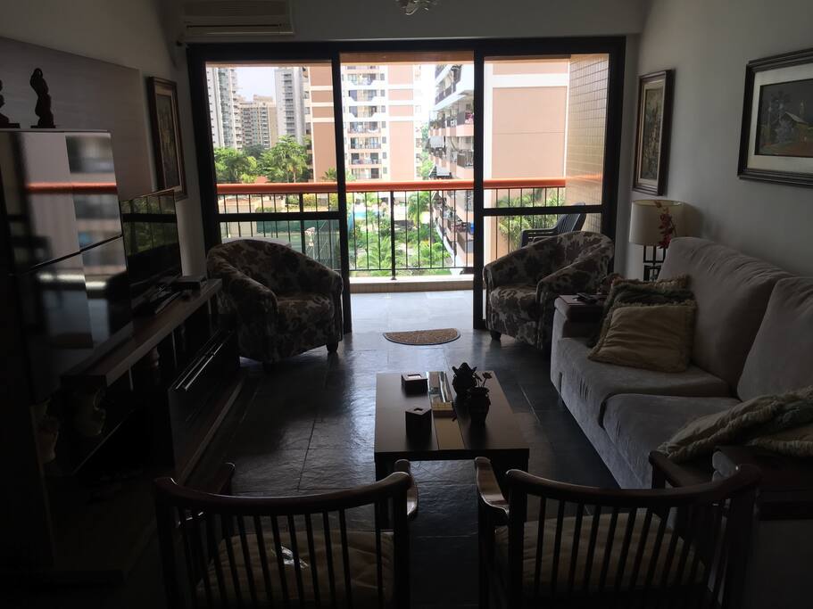 Vista da sala