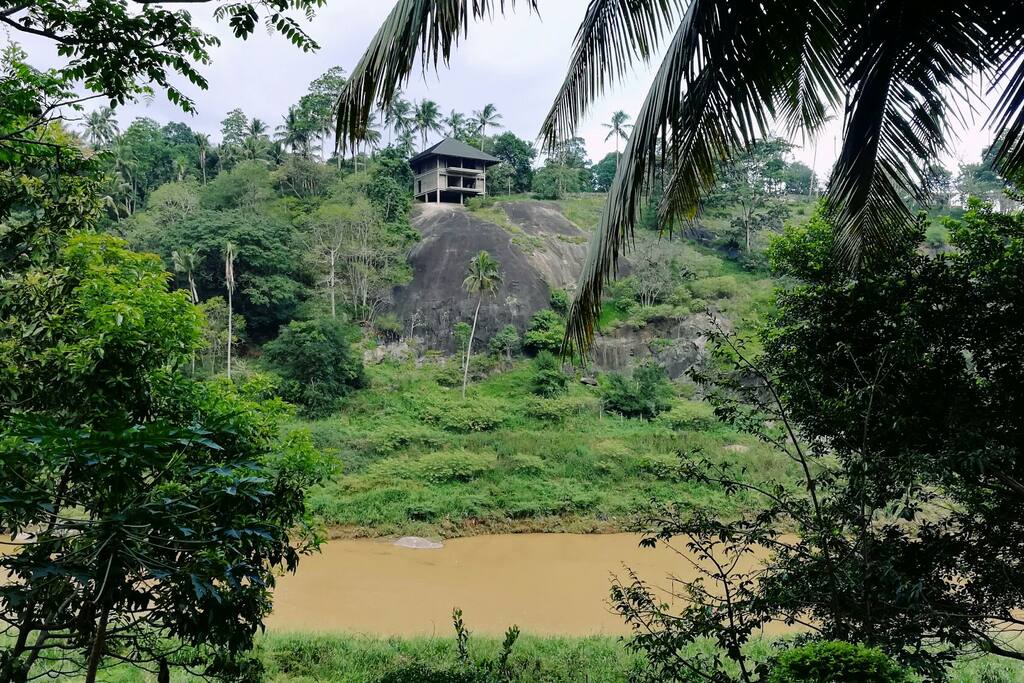 river and mountain view
