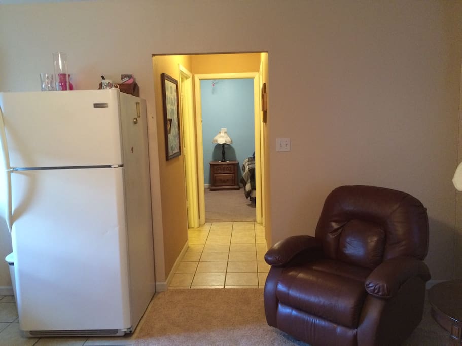 From living room to hall